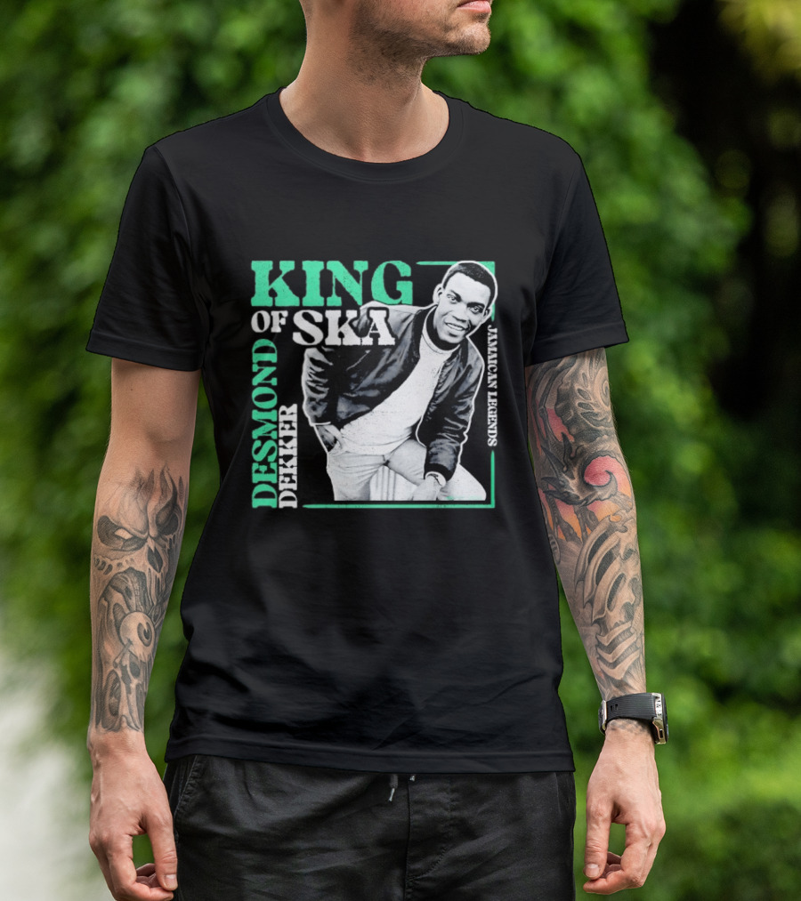 Desmond Dekker King Of Ska Jamaican Legends T-Shirt