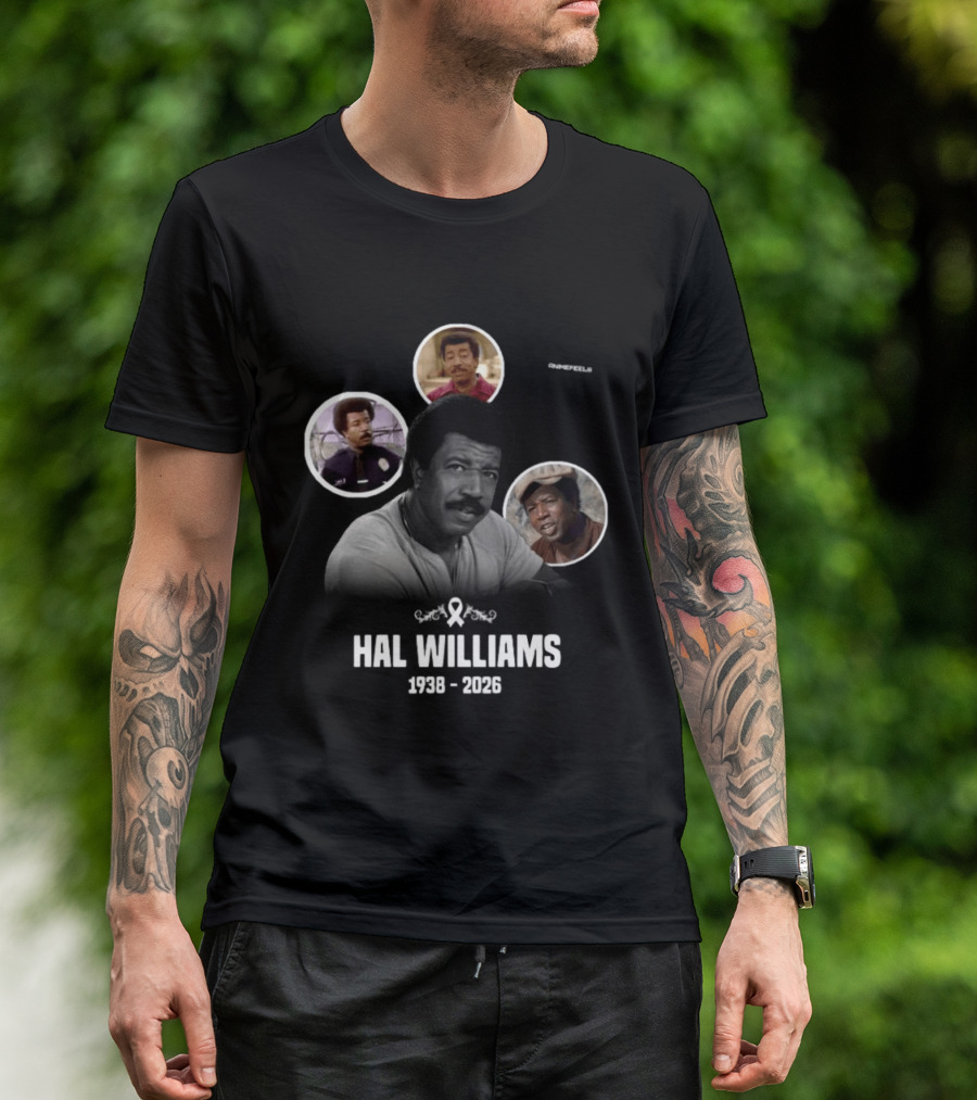 Hal Williams 1938 2026 White Ribbon T-Shirt