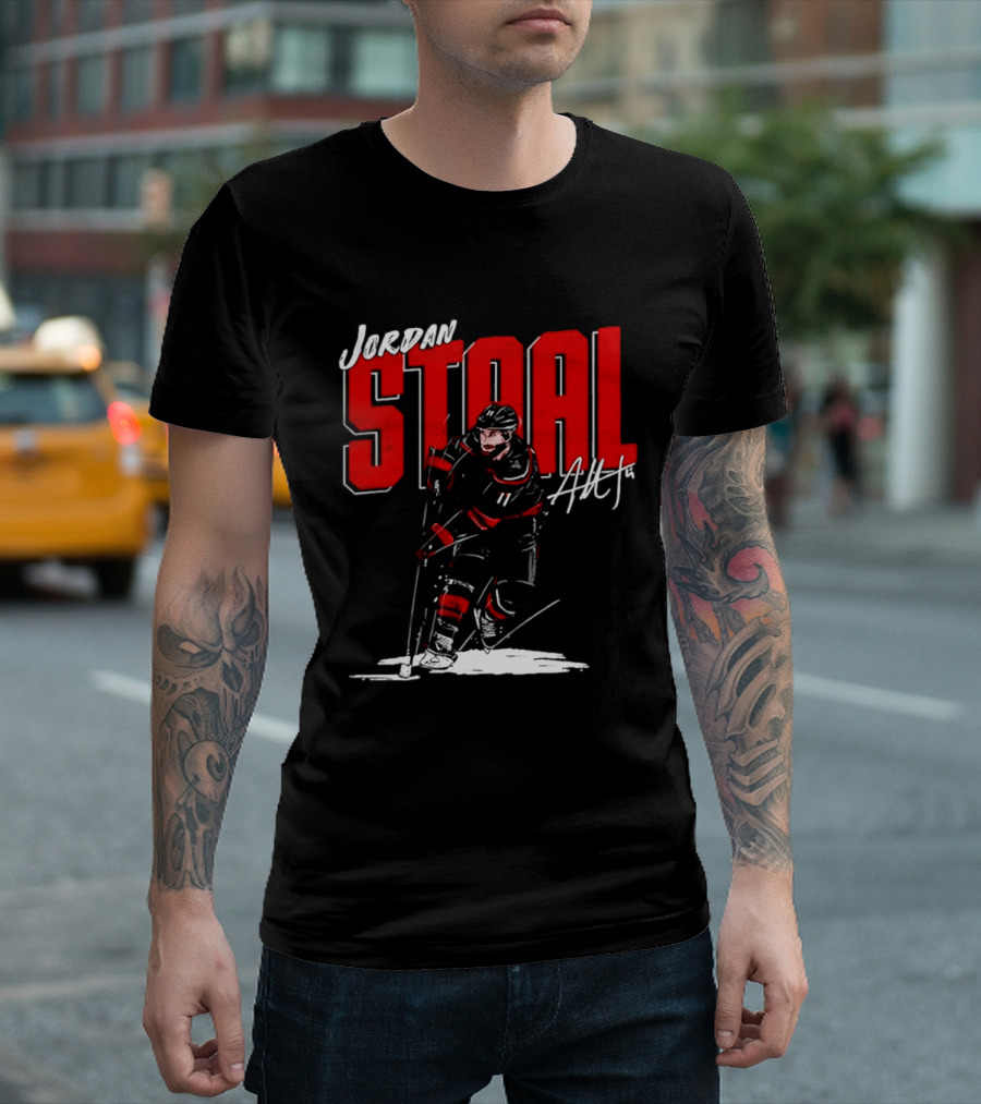 Jordan Staal Carolina Hurricanes Hockey Player Sportswear T-Shirt