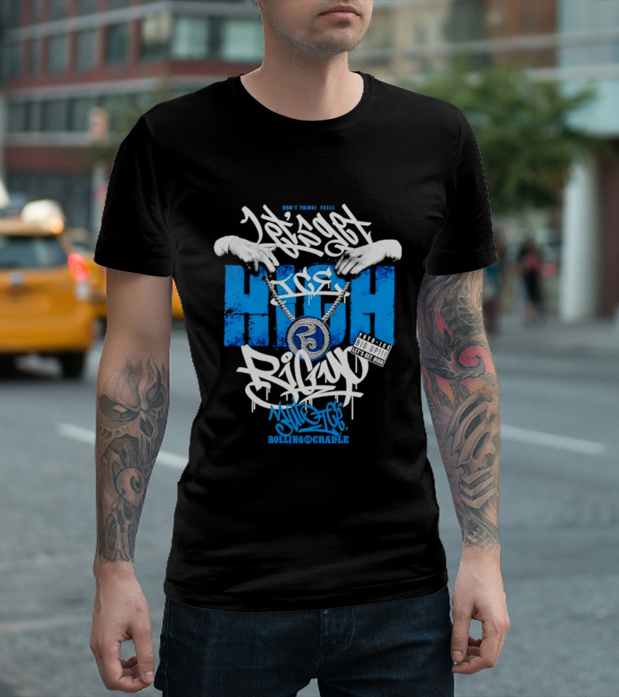 Let's Get High Yuto Ice Feel Rolling Cradle T-Shirt