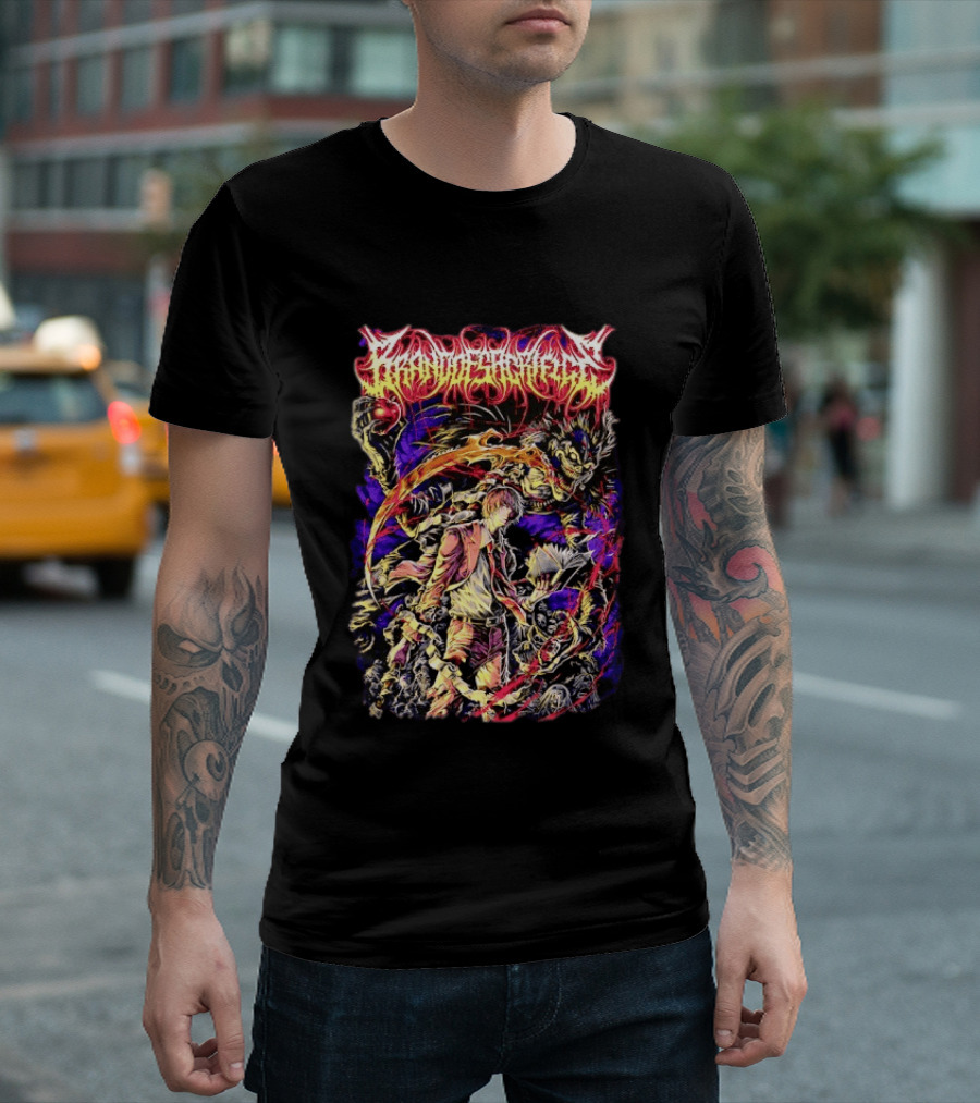Loki Greenway Death Note Light Yagami Ryuk Heavy Metal Manga T-Shirt