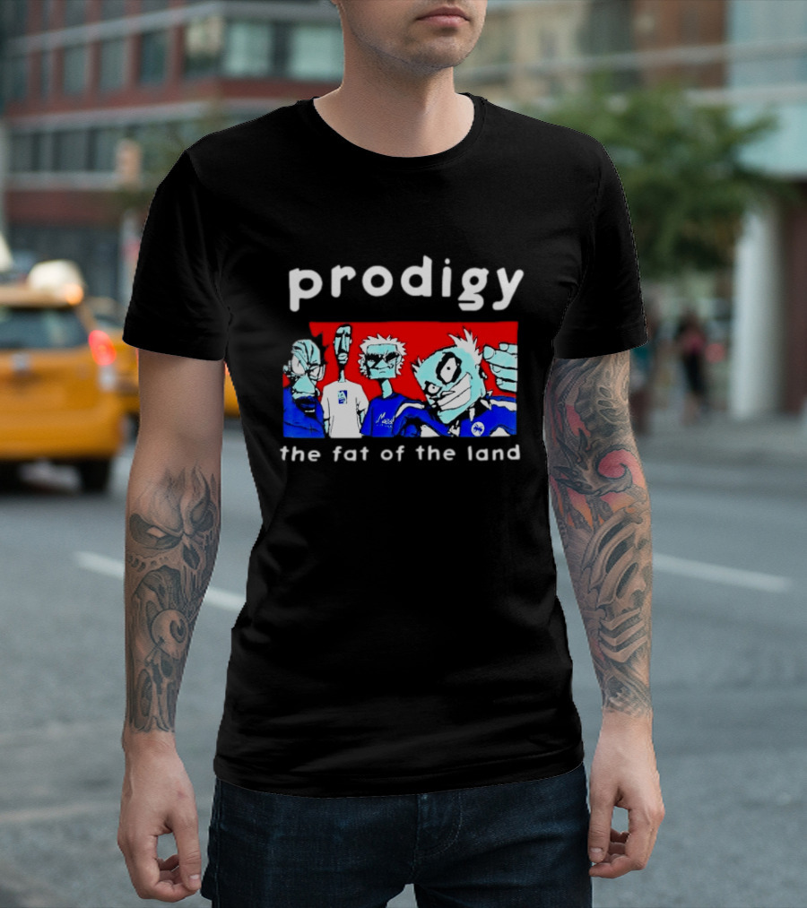 Prodigy The Fat Of The Land Cartoon Characters T-Shirt
