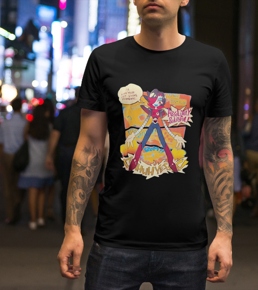 Mettaton Absolutely Beautiful Ohhhh Yesses Undertale Video Game T-Shirt