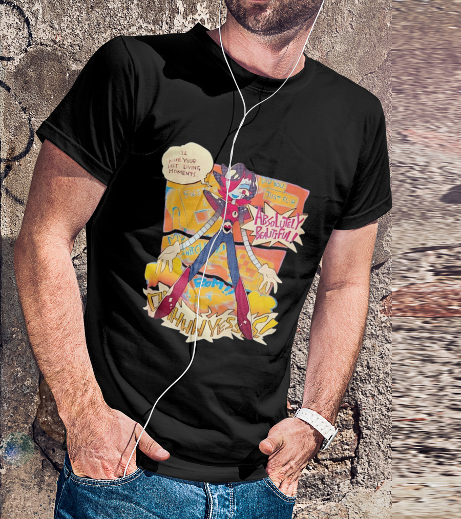 Mettaton Absolutely Beautiful Ohhhh Yesses Undertale Video Game T-Shirt