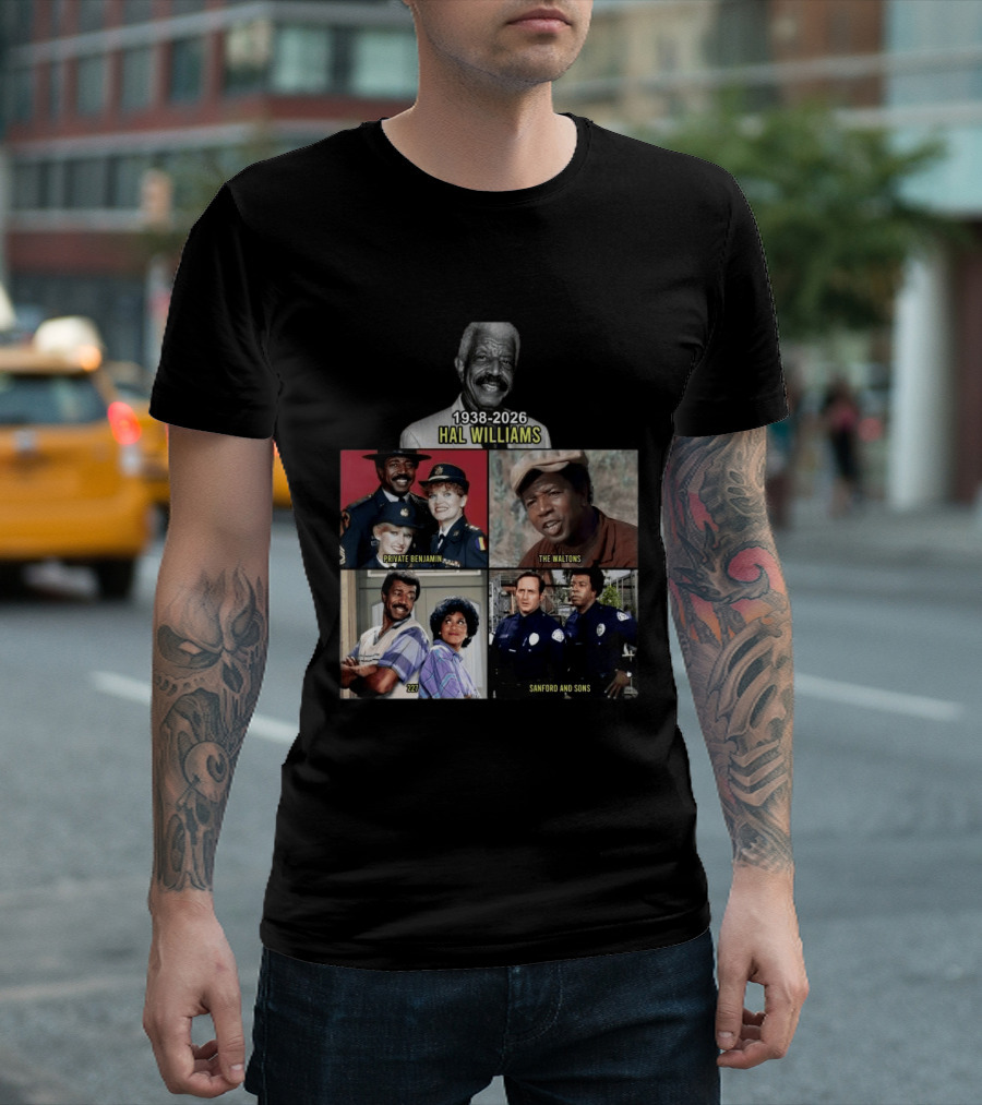 Hal Williams 1938 2026 Private Benjamin The Waltons 227 Sanford And Sons T-Shirt