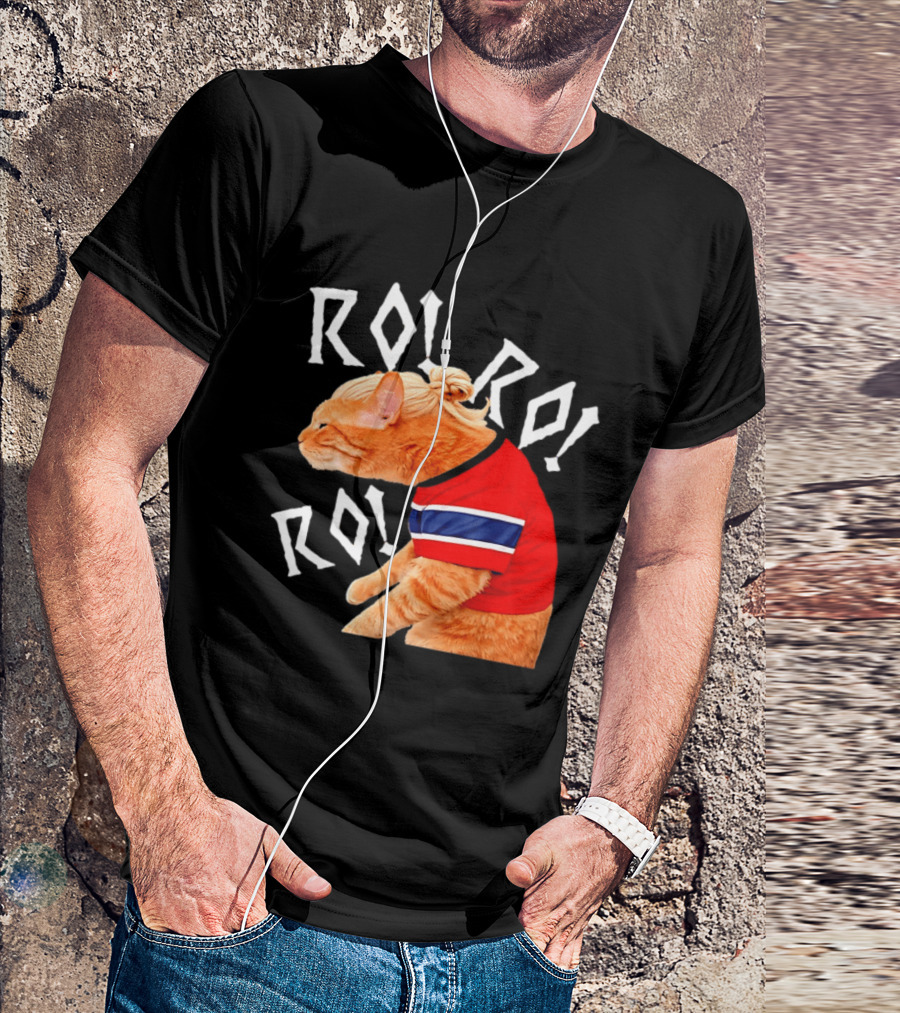 Ro Ro Ro Norwegian Cat El Michi Meme Norway T-Shirt