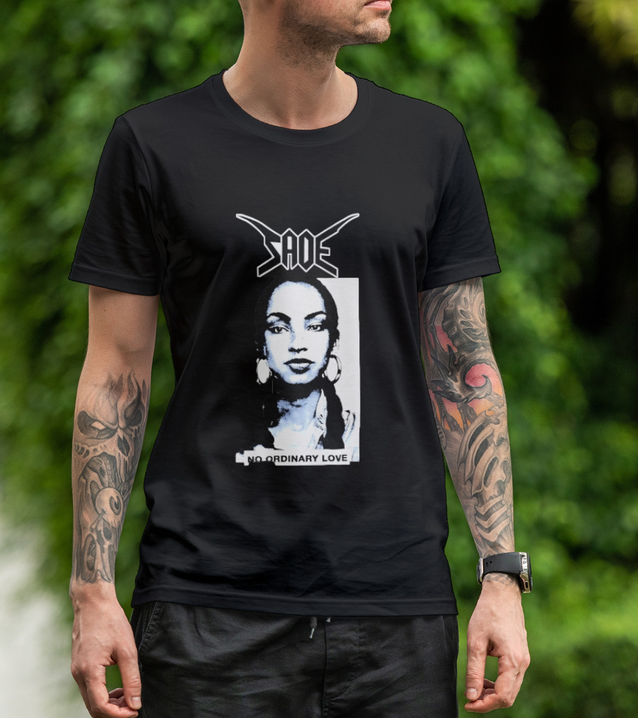 Sade No Ordinary Love Iconic 90s R&B Soul Music Legend T-Shirt