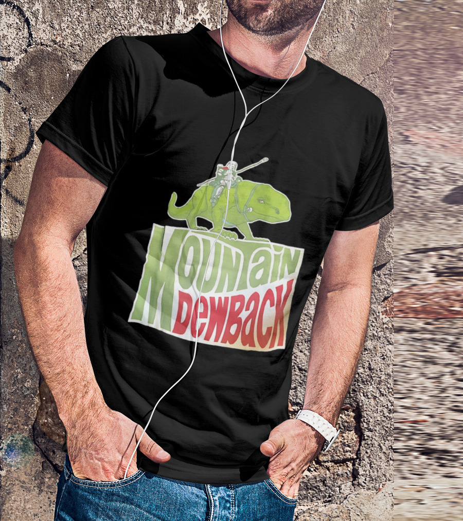 Mountain Dewback Star Wars Stormtrooper Riding Alien Creature T-Shirt