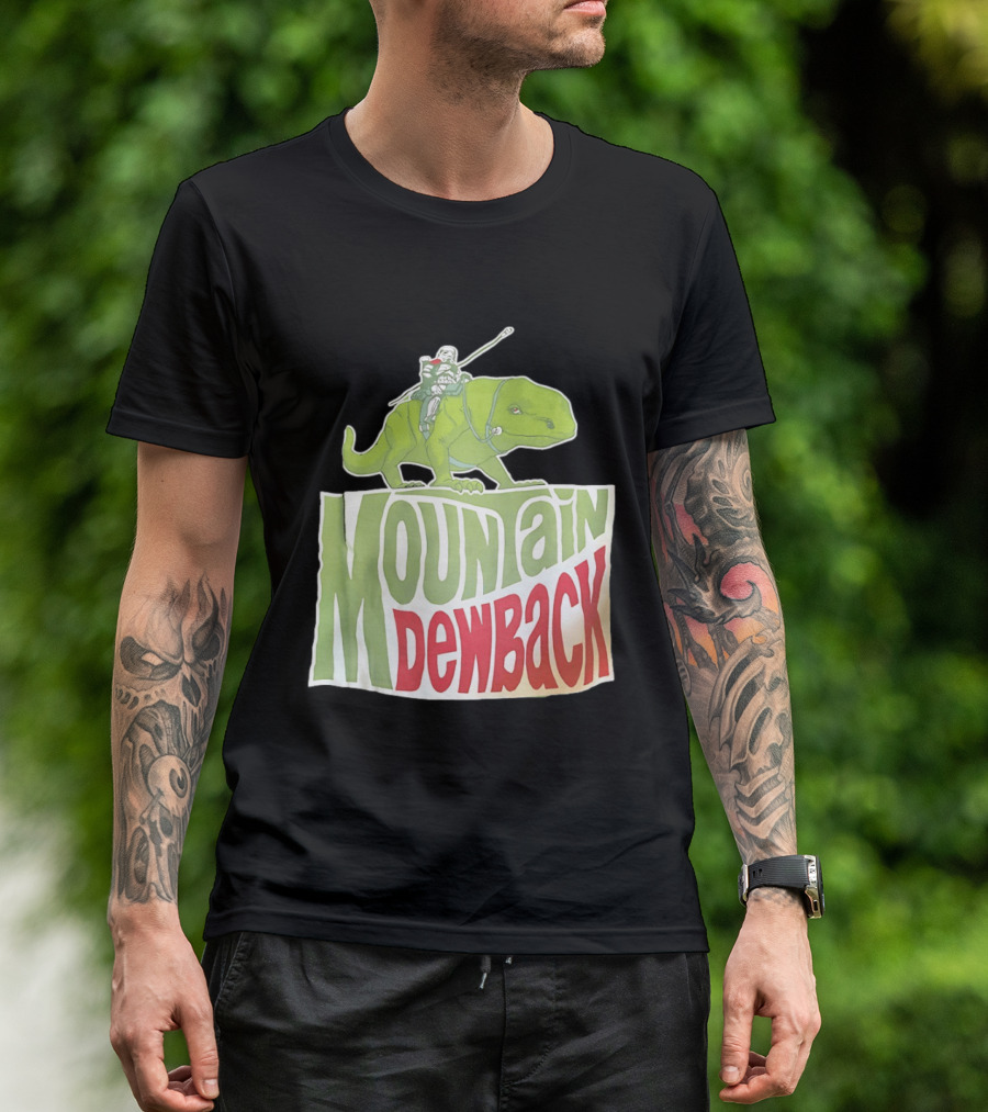Mountain Dewback Star Wars Stormtrooper Riding Alien Creature T-Shirt