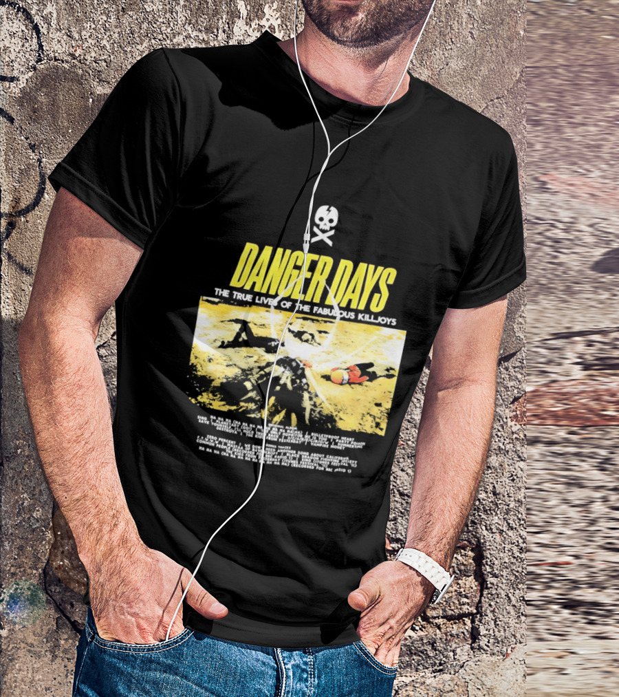 Danger Days The True Lives Of The Fabulous Killjoys Album Cover Art My Chemical Romance T-Shirt