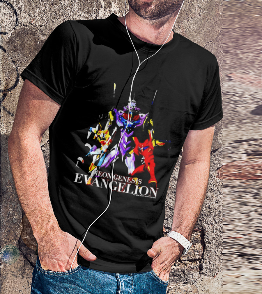 Neon Genesis Evangelion Eva Unit 01 Unit 00 Unit 02 T-Shirt