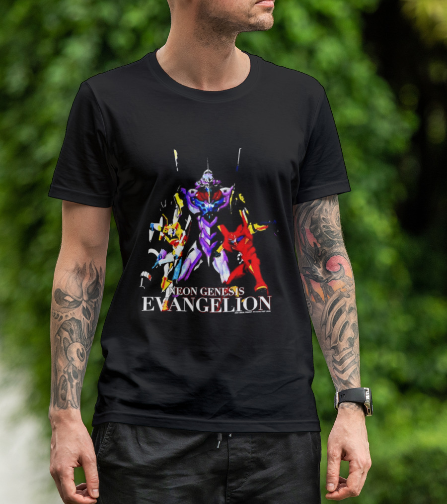 Neon Genesis Evangelion Eva Unit 01 Unit 00 Unit 02 T-Shirt