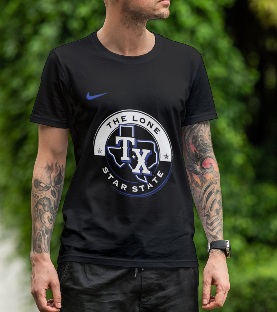 Nike Texas Rangers TX The Lone Star State T-Shirt