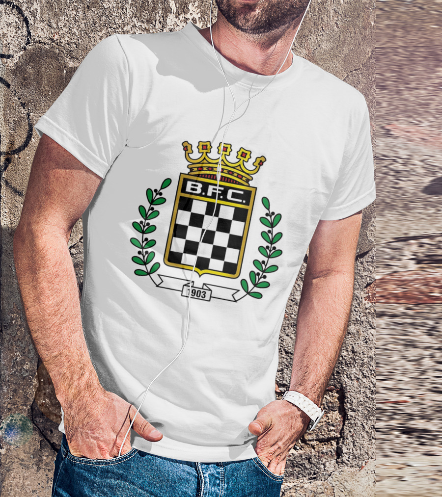 Boavista Futebol Clube B.F.C. 1903 Crest T-Shirt