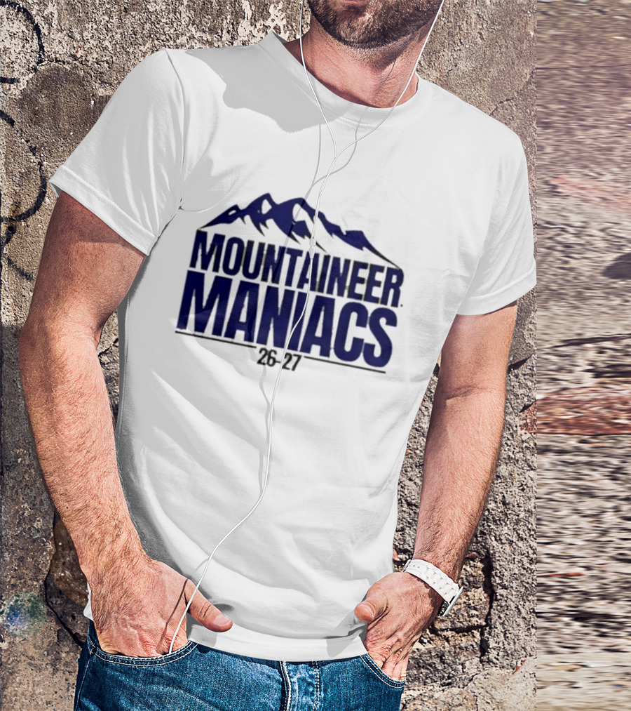 Mountaineer Maniacs 2026 2027 Mountain T-Shirt