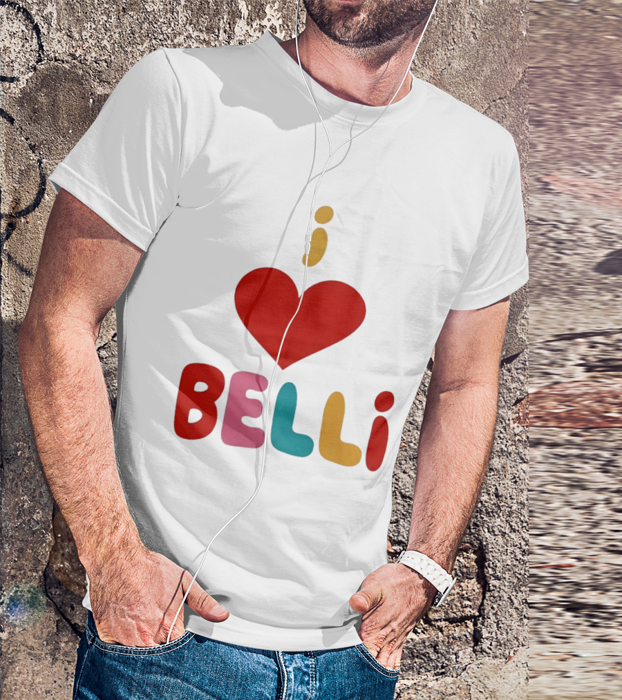 I Love Heart Belli T-Shirt
