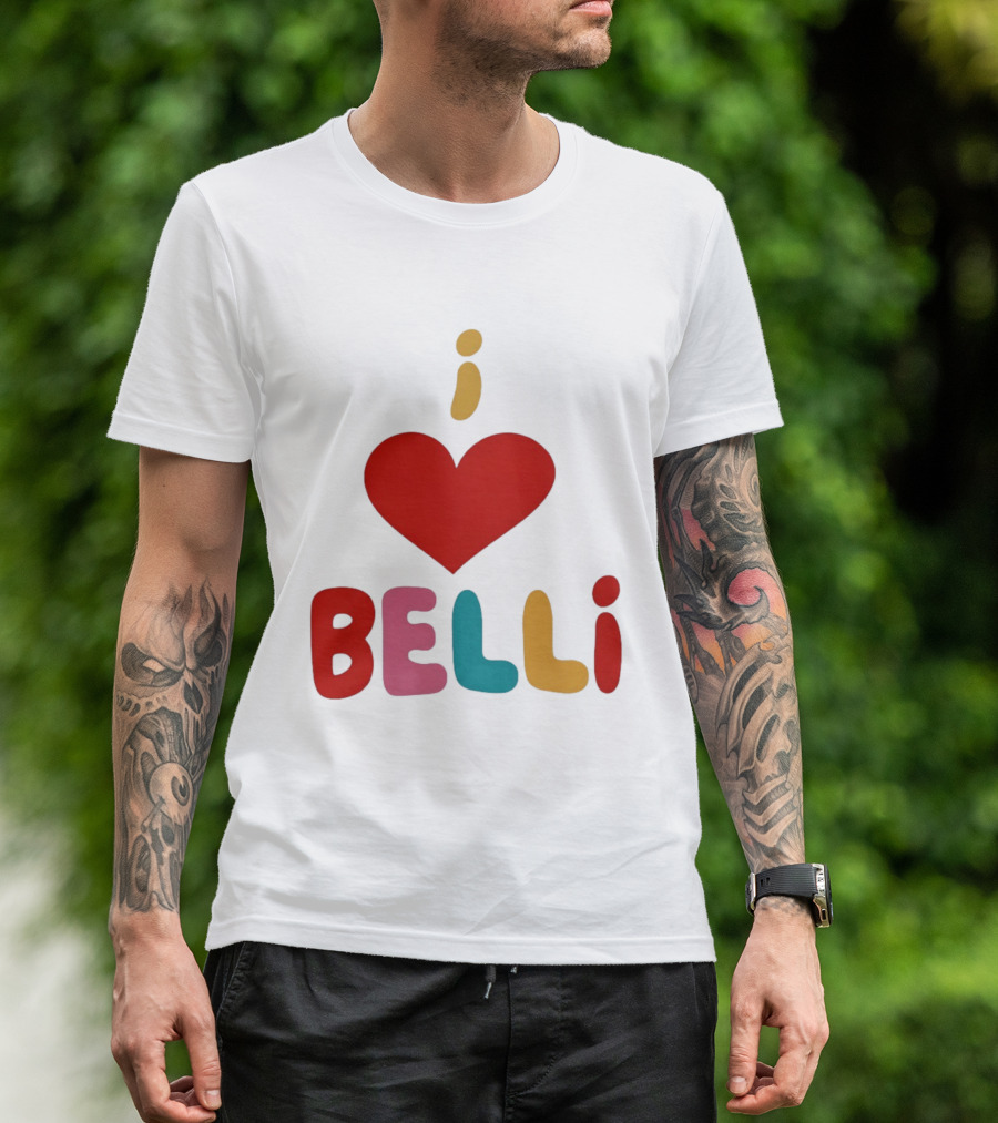 I Love Heart Belli T-Shirt