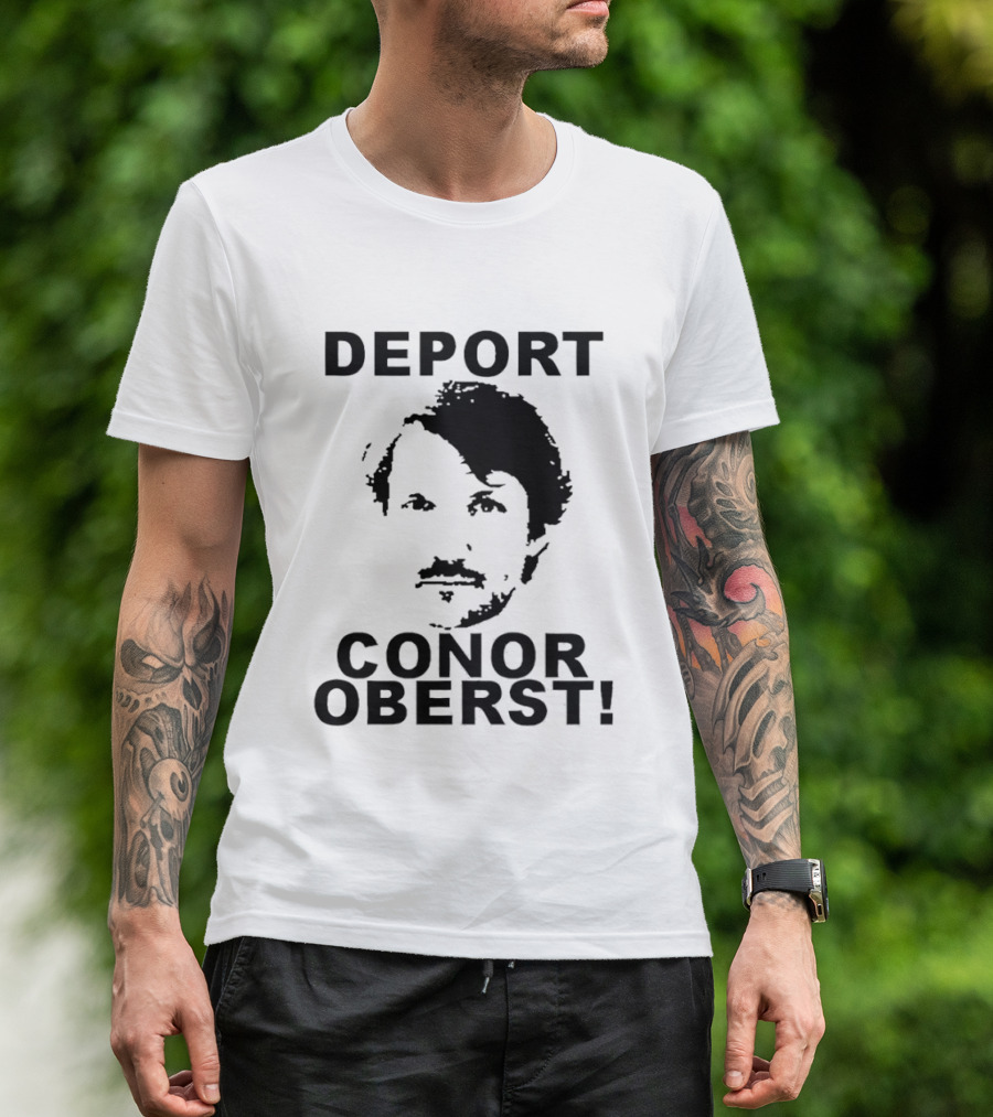 Deport Conor Oberst Bright Eyes Indie Rock T-Shirt