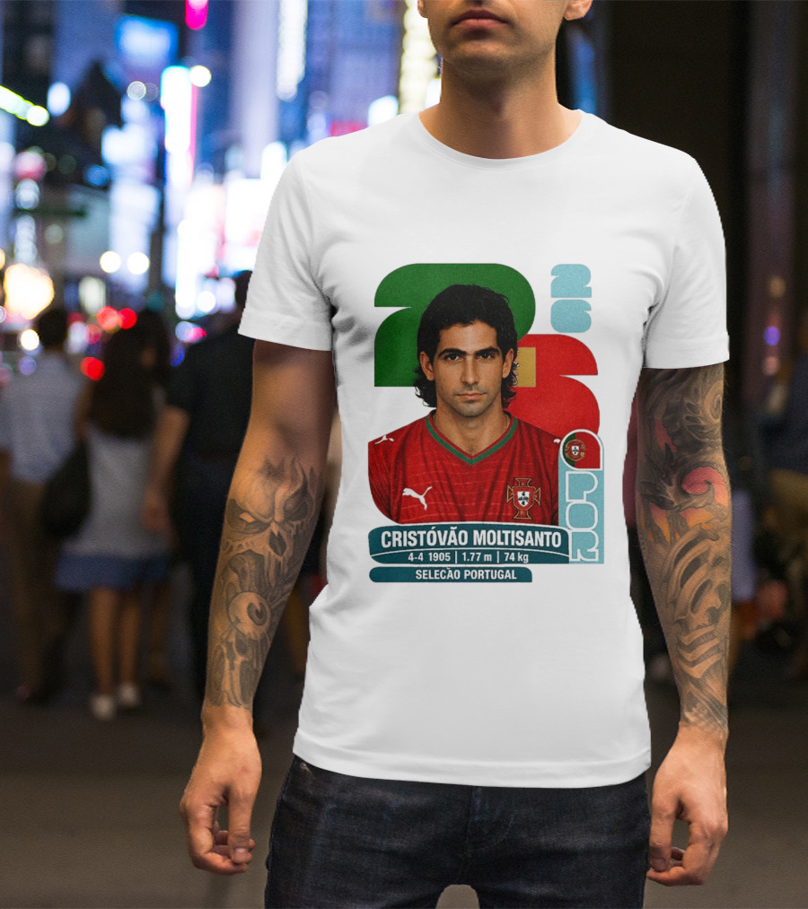 Cristóvão Moltisanto Seleção Portugal 2026 Soccer Card T-Shirt