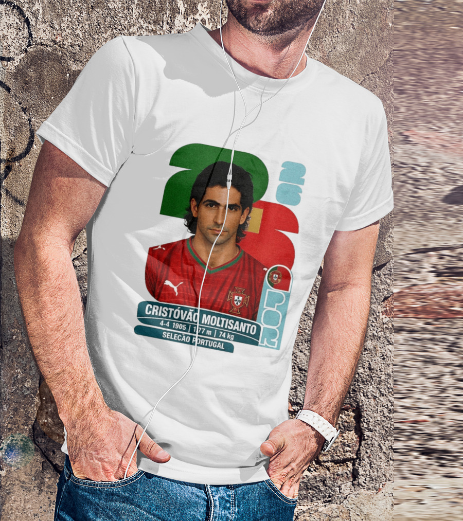 Cristóvão Moltisanto Seleção Portugal 2026 Soccer Card T-Shirt