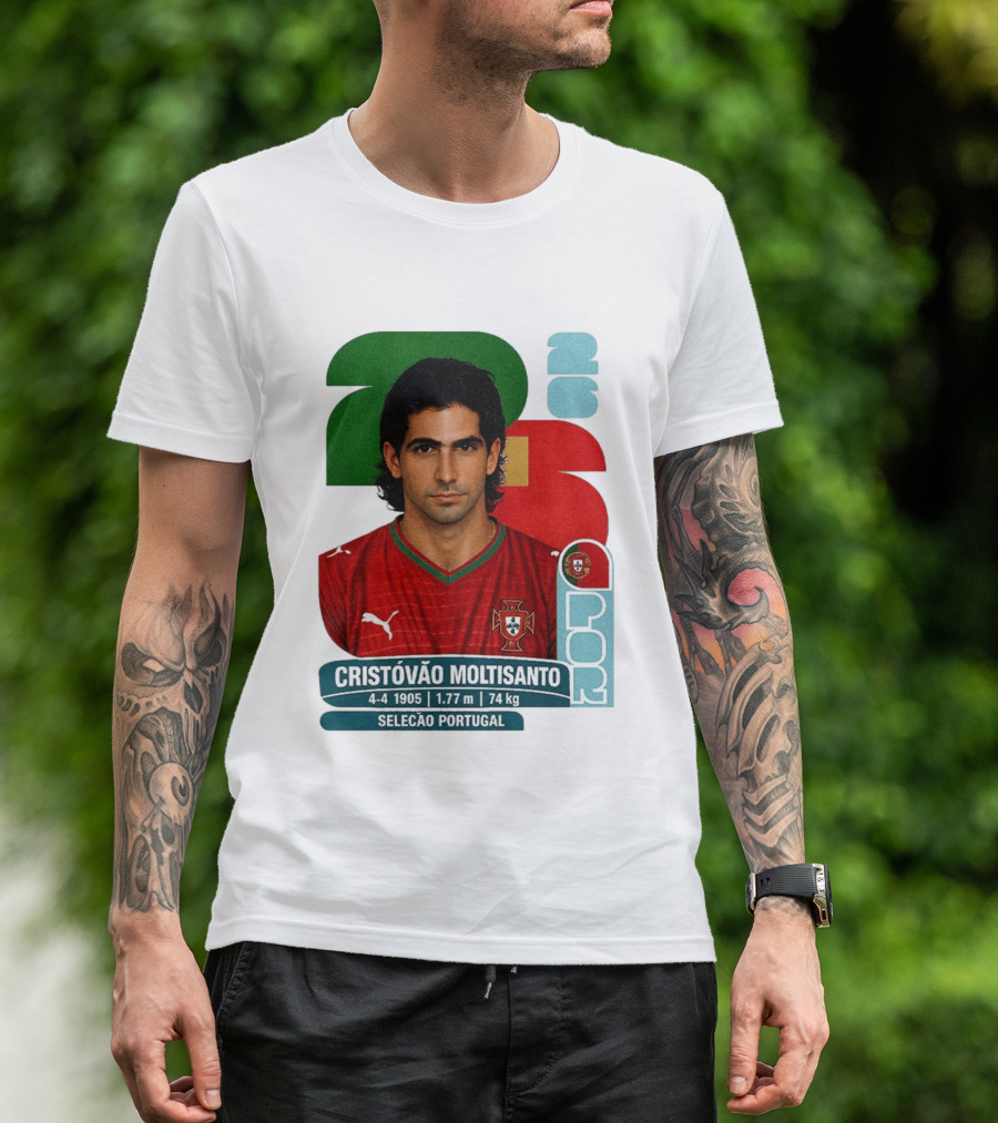 Cristóvão Moltisanto Seleção Portugal 2026 Soccer Card T-Shirt