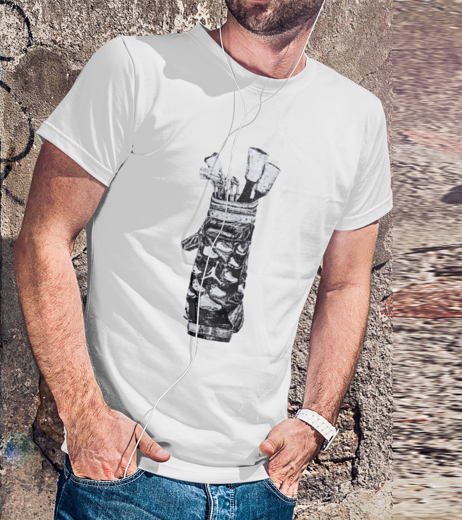 Jordan Brand Golf Bag Iconic Sneaker Wings Collection T-Shirt