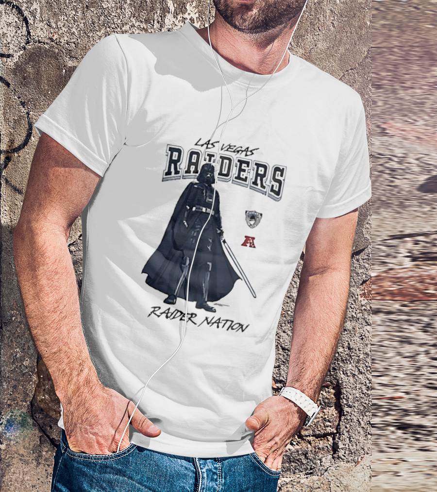Las Vegas Raiders Raider Nation Darth Vader NFL T-Shirt