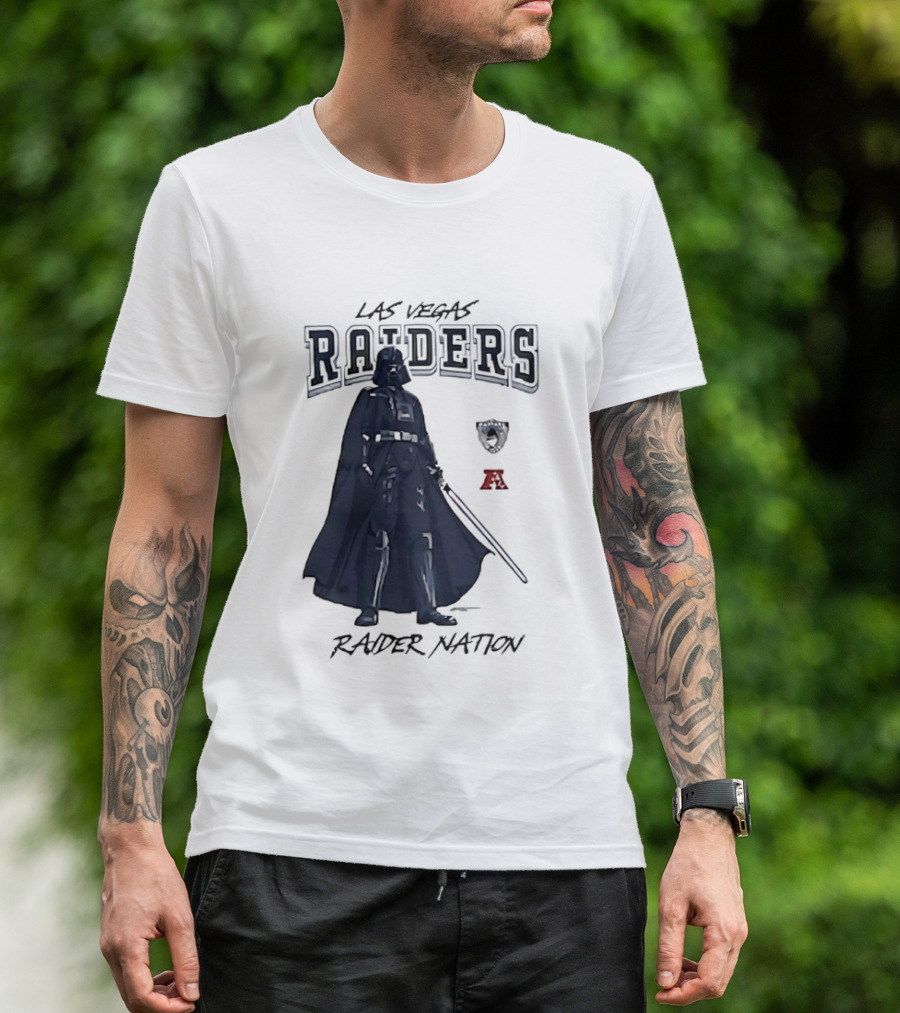 Las Vegas Raiders Raider Nation Darth Vader NFL T-Shirt
