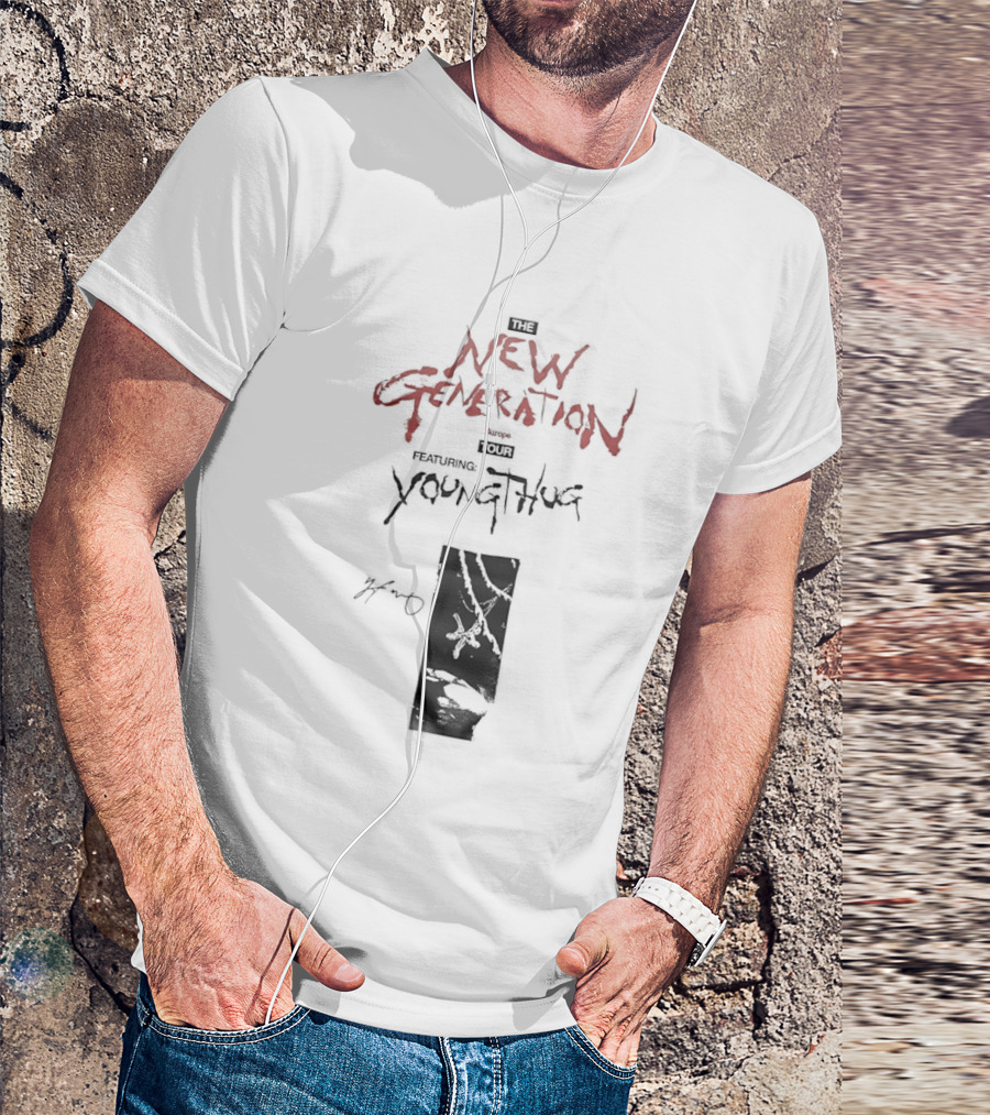New Generation European Tour Featuring Young Thug T-Shirt