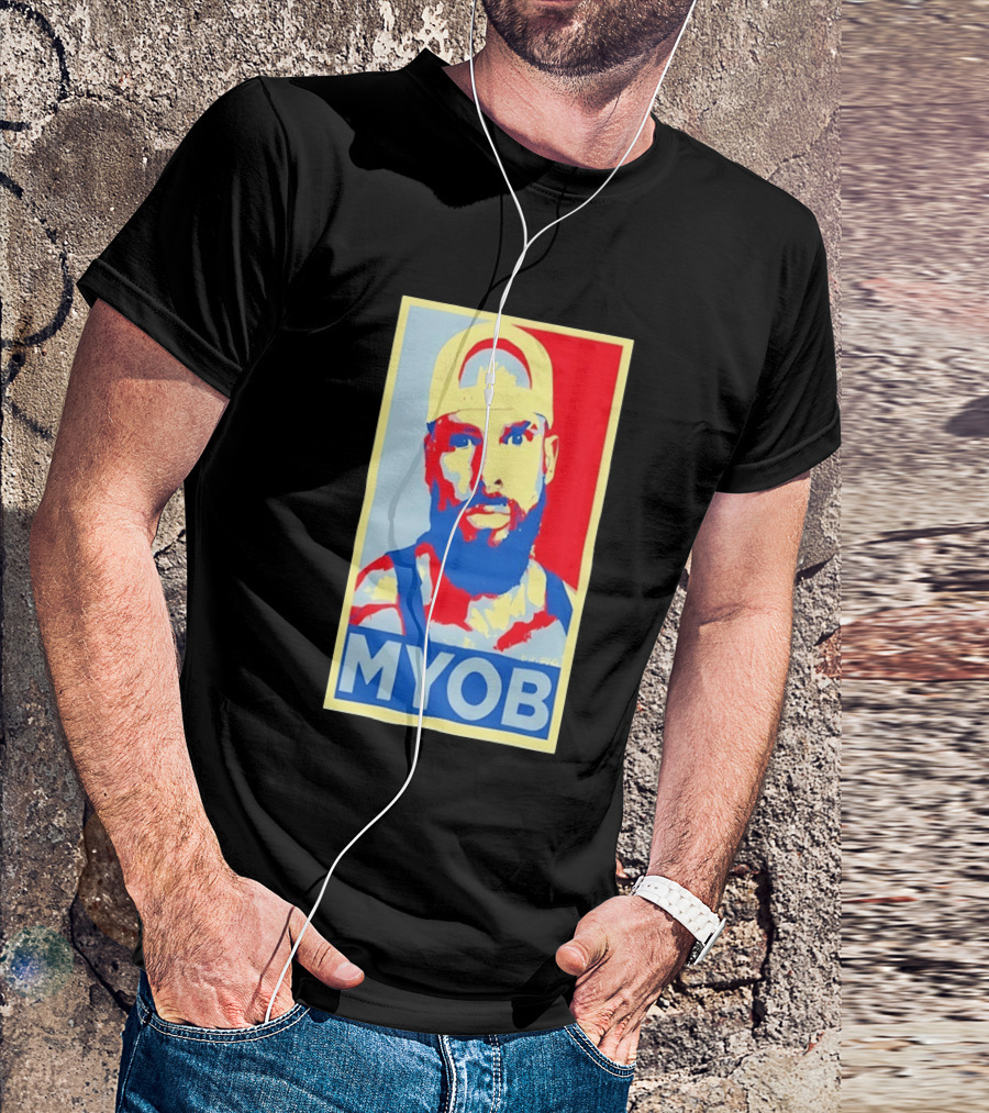 MYOB Bearded Man Hope Style Mind Your Own Business T-Shirt
