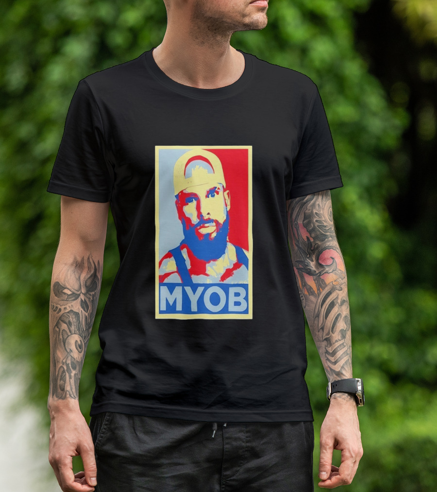 MYOB Bearded Man Hope Style Mind Your Own Business T-Shirt