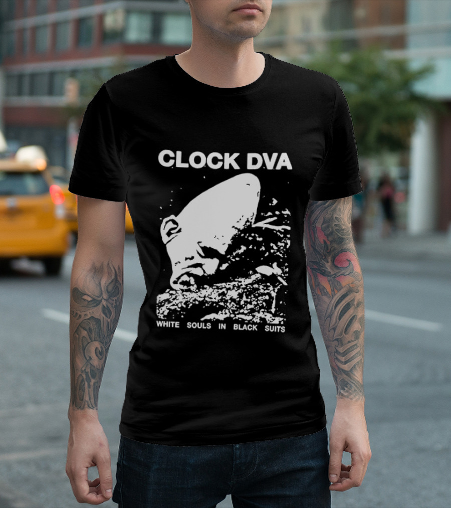 DVA White Souls In Black Suits Two Sided T-Shirt