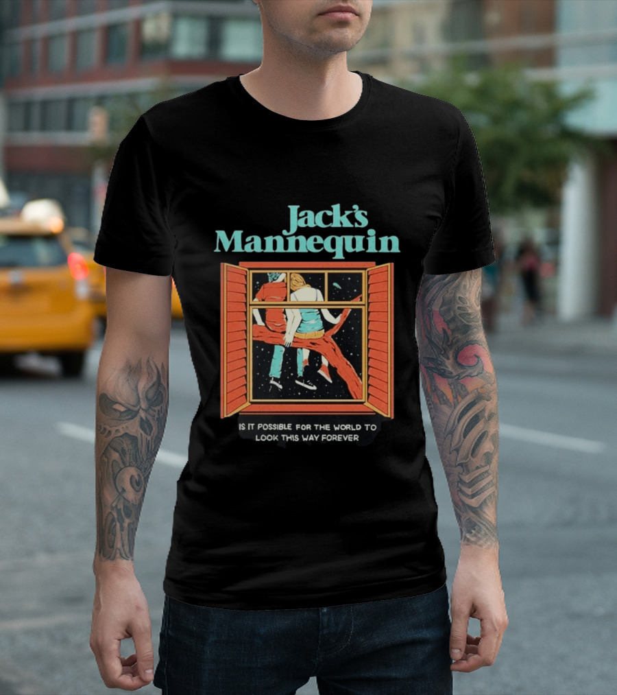 Jack's Mannequin Is It Possible For The World To Look This Way Forever Window Scene T-Shirt