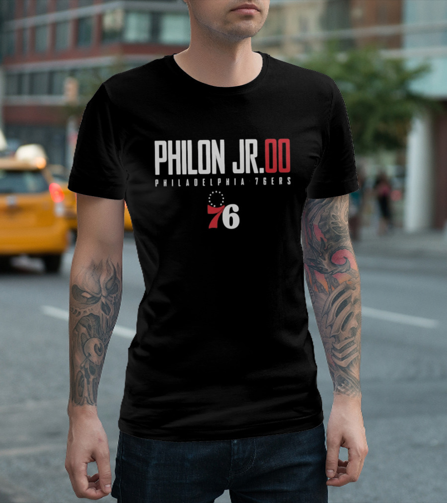 Labaron Philon Jr. 00 Philadelphia 76ers 76 T-Shirt