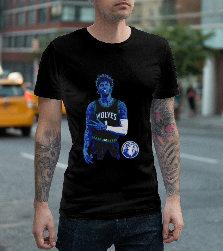 Wolves LaMelo Ball Number 1 Minnesota Timberwolves NBA Basketball T-Shirt