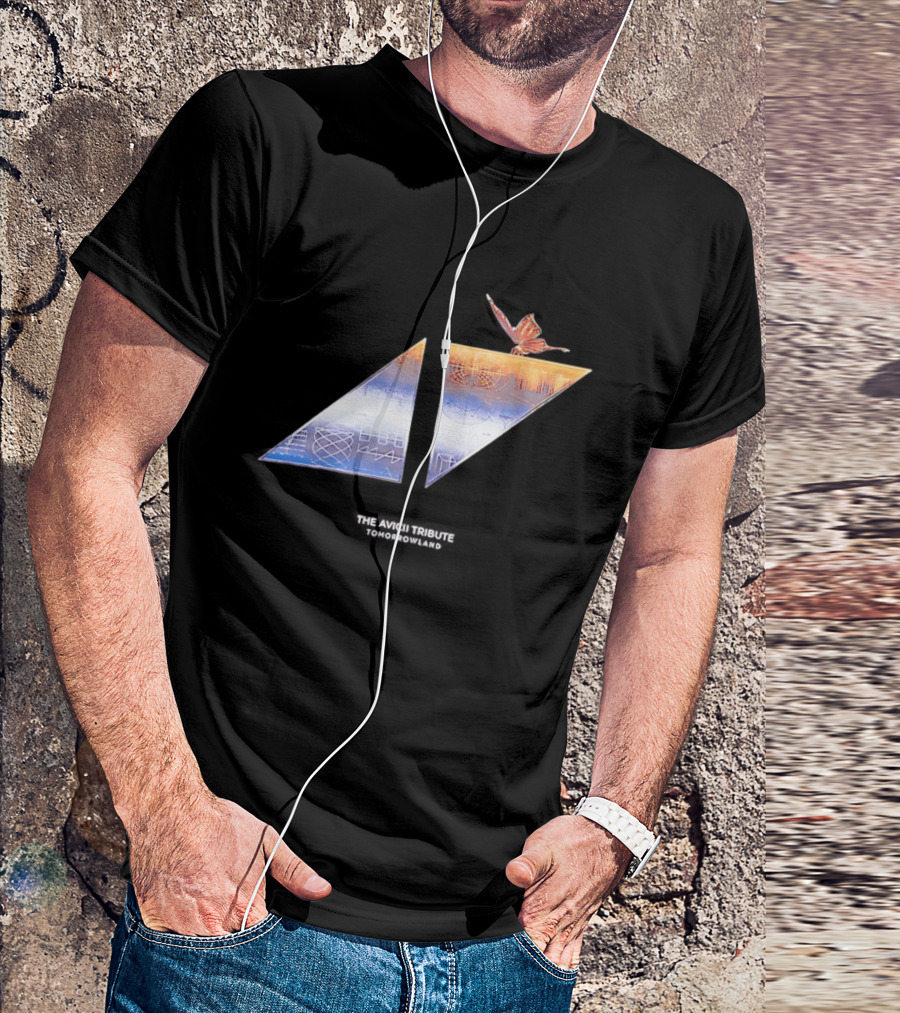 Tomorrowland X Avicii Tribute Butterfly T-Shirt