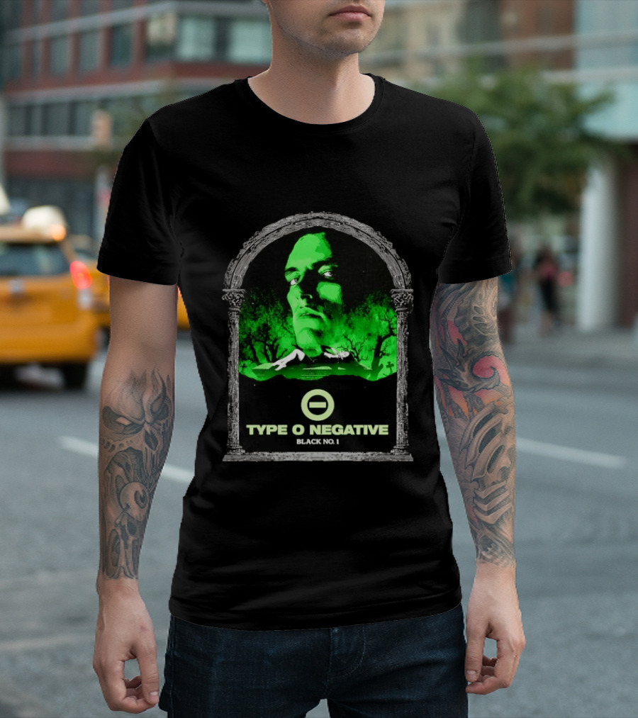 Type O Negative Black No 1 Peter Steele Gothic T-Shirt