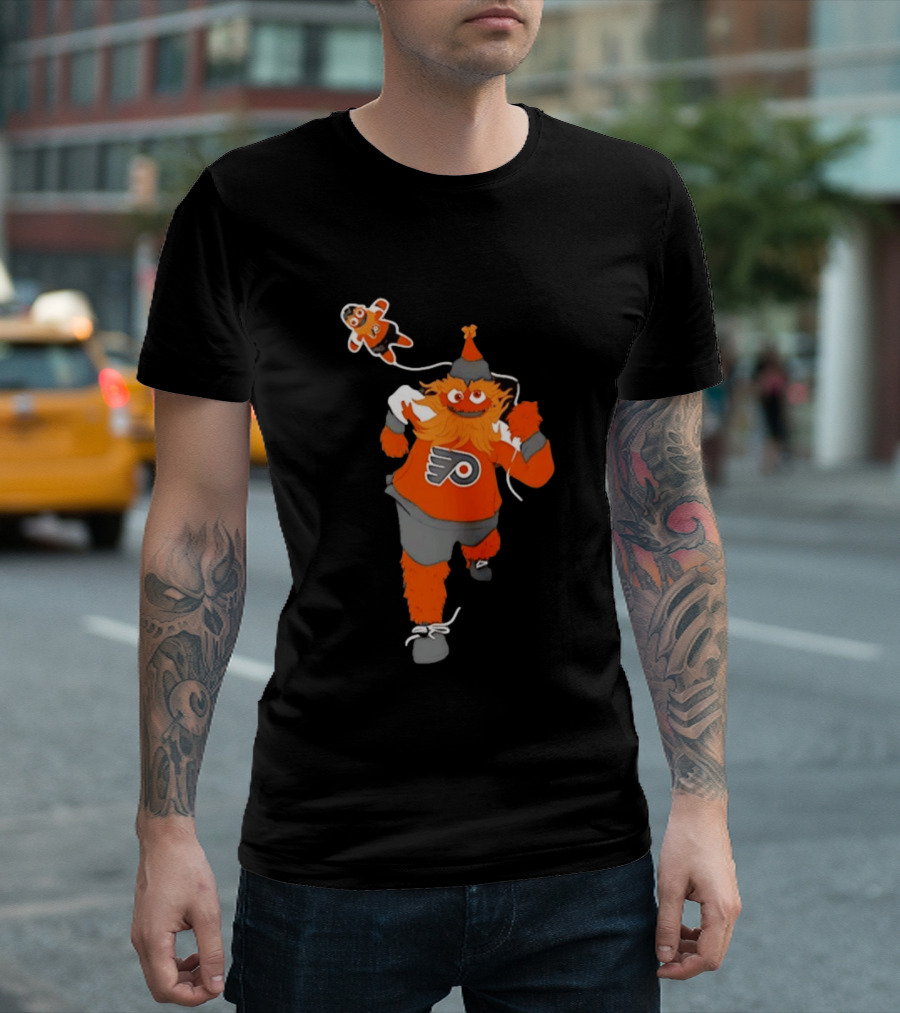 Philadelphia Flyers Gritty Running 5K Fun Run NHL T-Shirt