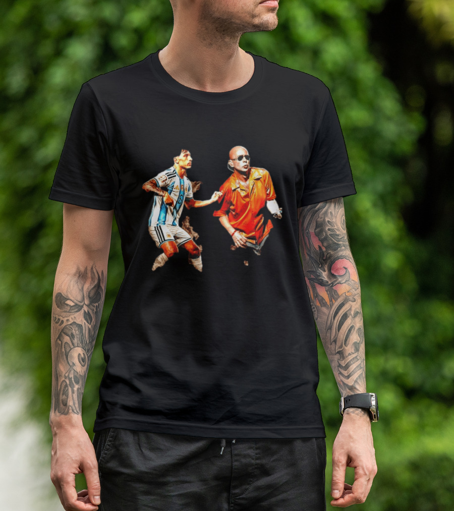 Lisandro Martinez Argentina Jersey Carlos Indio Solari T-Shirt