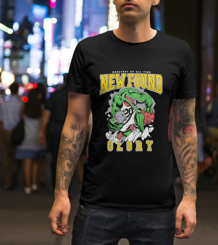 New Found Glory Greatest Of All Time Alligator Pop Punk 30 T-Shirt