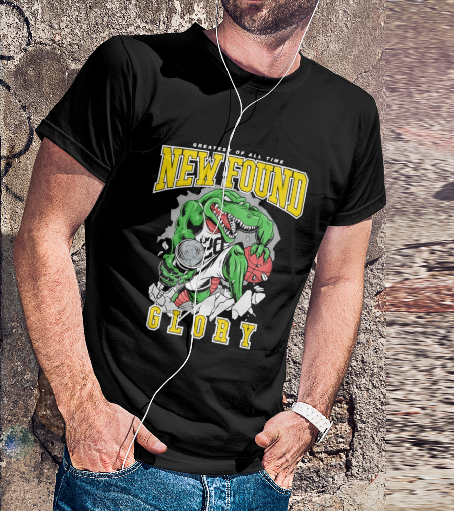 New Found Glory Greatest Of All Time Alligator Pop Punk 30 T-Shirt
