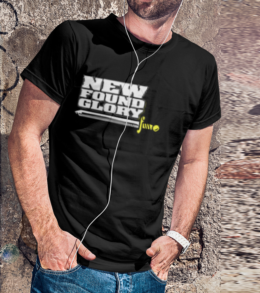 New Found Glory Kings Of Pop Punk Skeleton Card Two Sided T-Shirt
