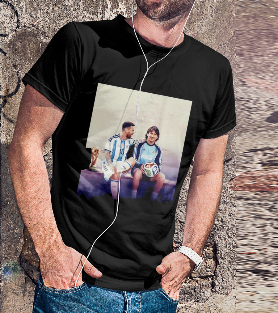 One More Time Lionel Messi World Cup Legacy T-Shirt