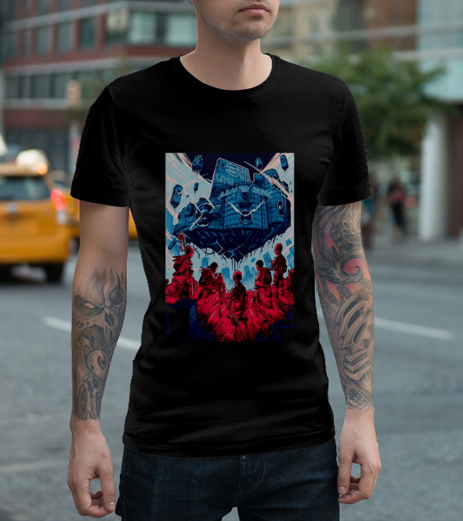 311 Live July 18 2026 Ocean Casino Resort Atlantic City NJ Artwork Soldier Scene T-Shirt