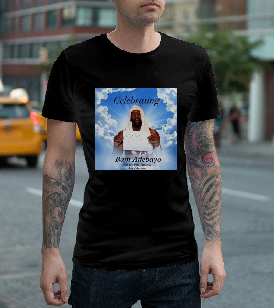 Celebrating Bam Adebayo 83 On His 29th Birthday July 18th 1997 T-Shirt