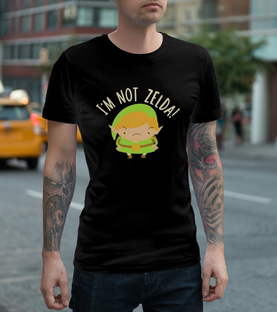 I'm Not Zelda Funny Link T-Shirt