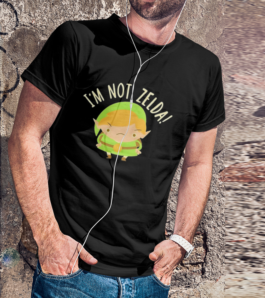I'm Not Zelda Funny Link T-Shirt