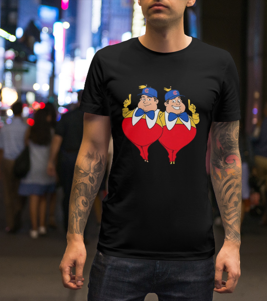 Tweedle Dee And Tweedle Dum C Cap Fanatics T-Shirt