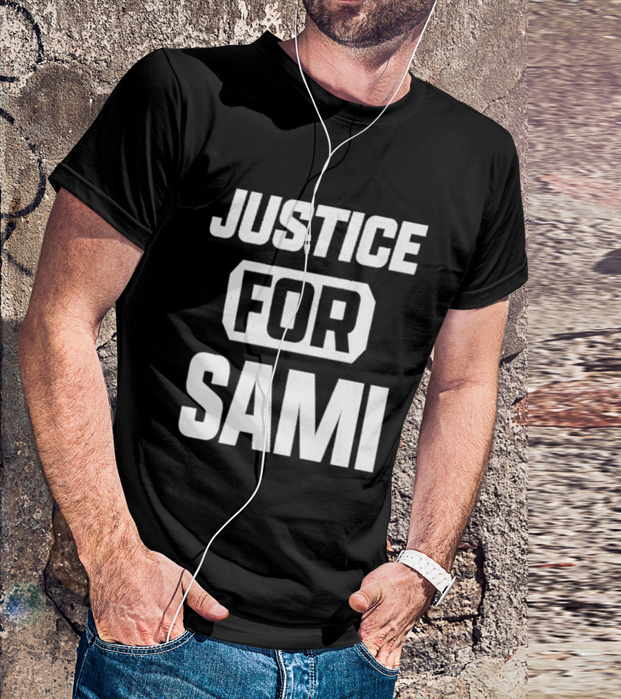 Justice For Sami Zayn WWE Fan T-Shirt