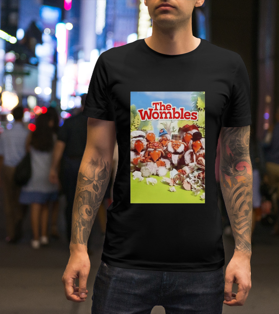 The Wombles Cartoon Characters Cleanup Adventure T-Shirt